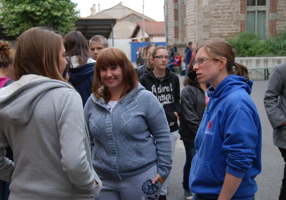 Mini mission au lycée St André à Sury le Comtal