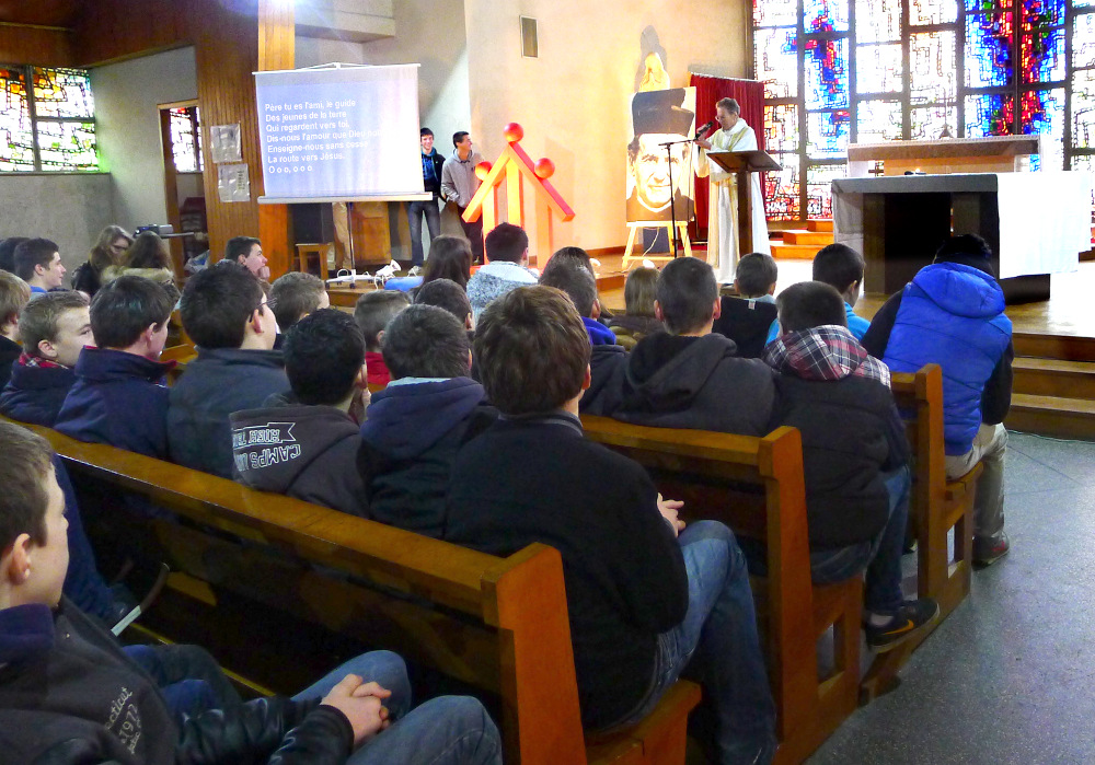 Au lycée de Giel, la fête de Don Bosco autour du projet salésien