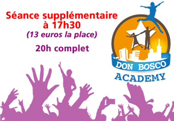 « Don Bosco Academy » : une représentation supplémentaire à Paris !
