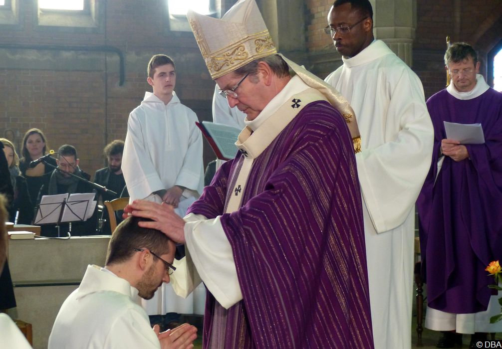 Piotr Wolny ordonné diacre en vue du sacerdoce