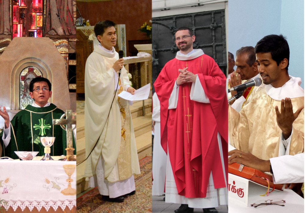 Quatre jeunes missionnaires deviennent  « Salésien et prêtre »