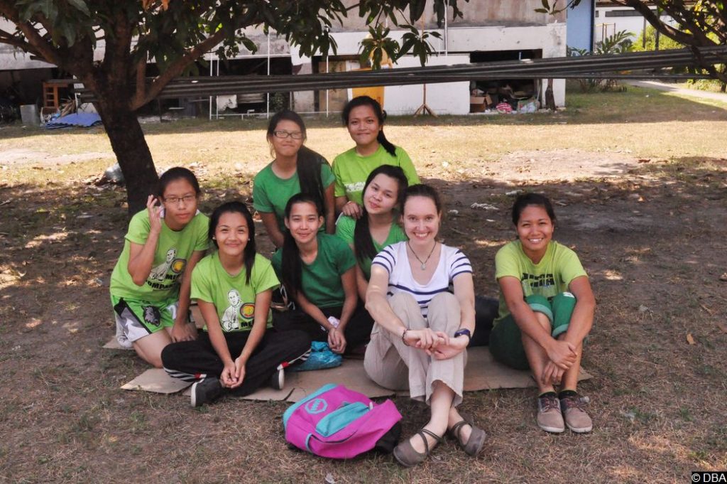 Marie volontaire aux Philippines,  « une expérience géniale »