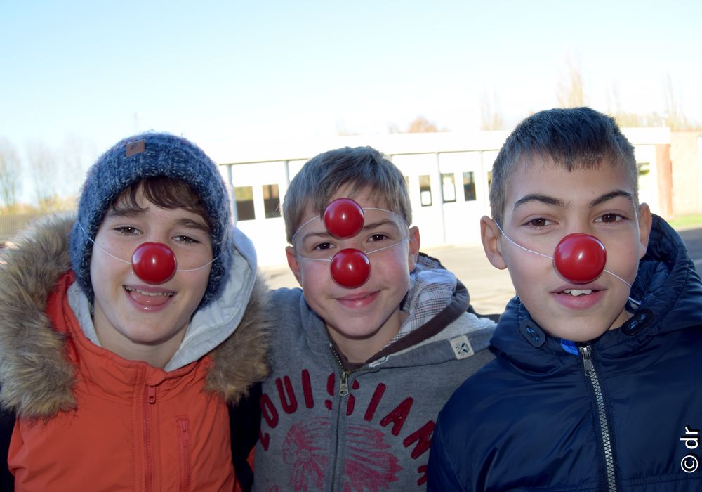 Une année avec les « clowns de l’espoir » pour le collège Immaculée Conception à Bailleul