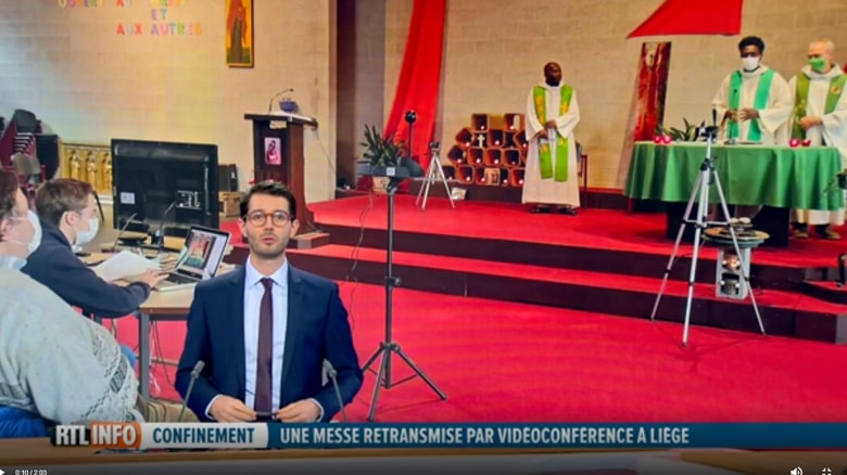 La paroisse salésienne de Liège au journal télévisé de RTL-Info