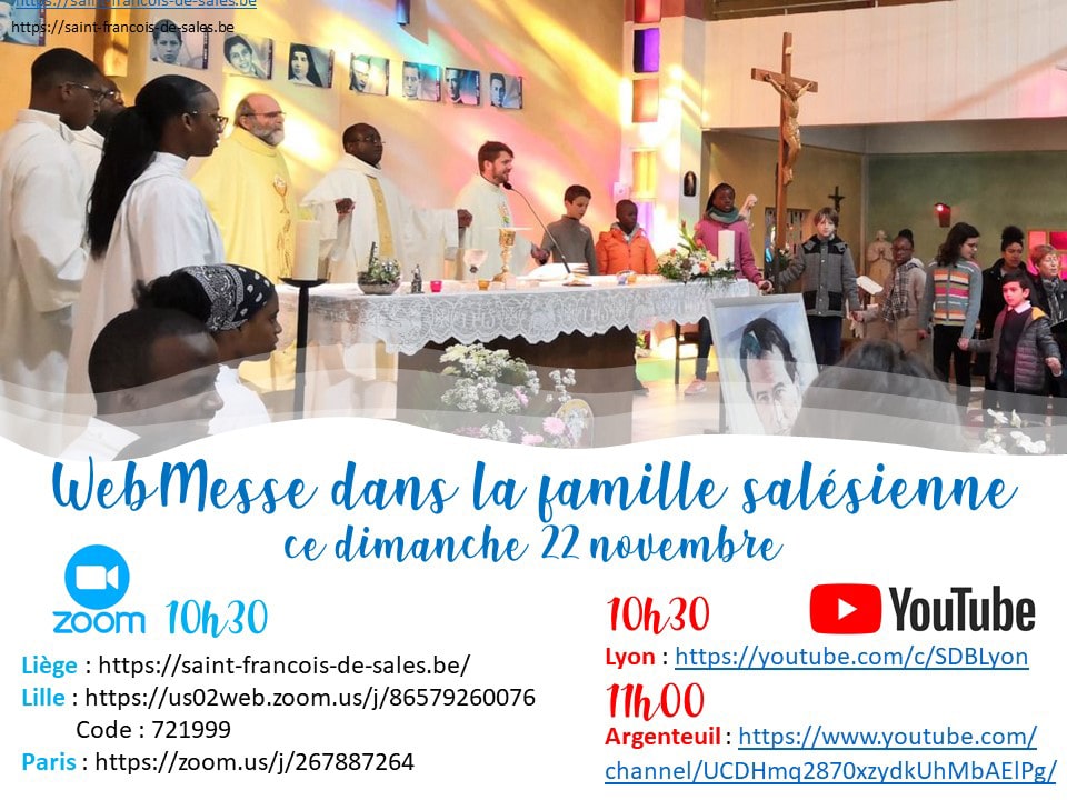Temps de prière, messes, veillées… ce que Salésiennes et Salésiens vous proposent