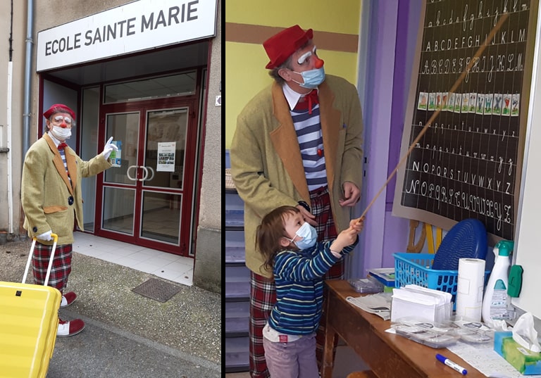 Pédagogie salésienne : mais que se passe-t-il à l’école quand vient Papi le clown ?