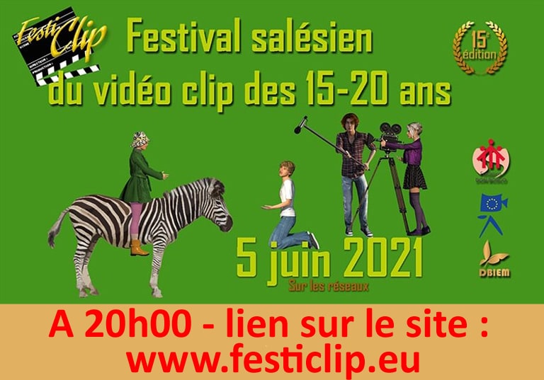 Participez au Festiclip ce samedi 5 juin à 20h sur www.festiclip.eu﻿