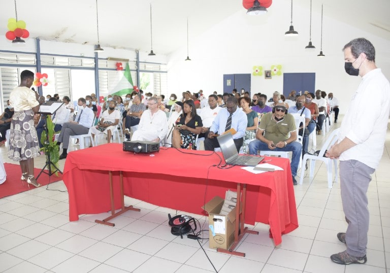 En Guadeloupe, les locaux de notre association Lakou Bosco ont été inaugurés