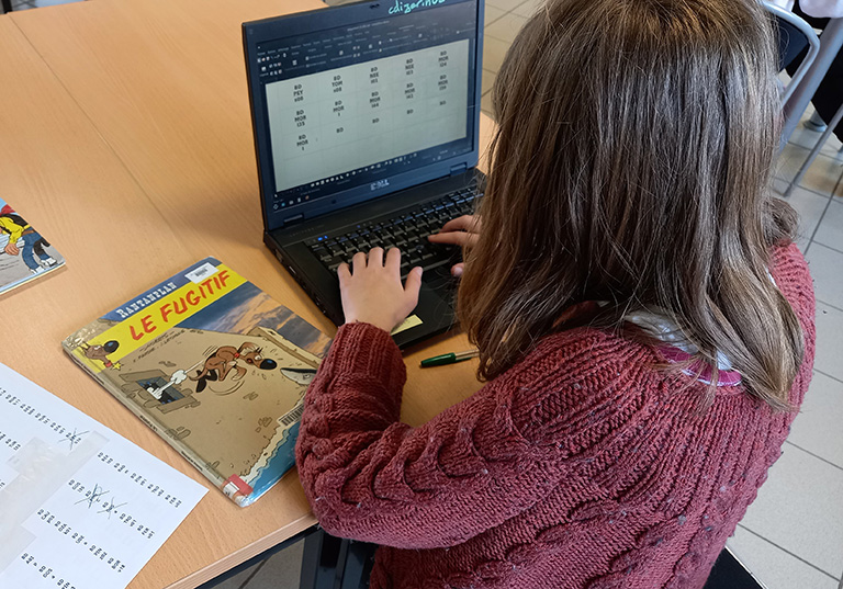 Défi citoyenneté : les petits documentalistes du collège Immaculée Conception de Bailleul