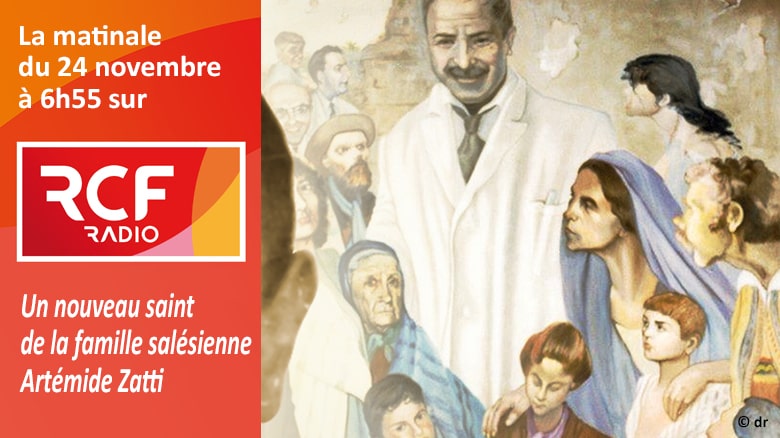 P. Xavier de Verchère sur RCF : « Un nouveau saint dans la famille salésienne, Artémide Zatti »