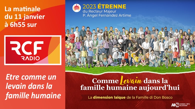 P. Xavier de Verchère sur RCF : « Comme levain dans la famille salésienne »