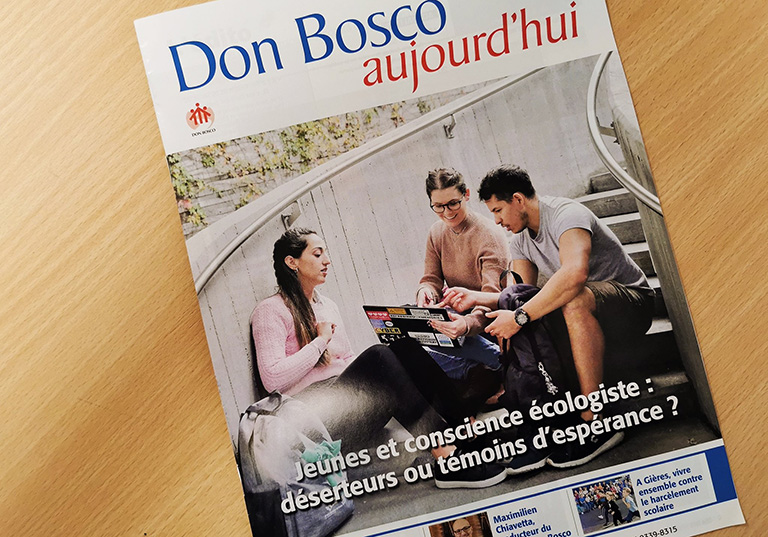 Le numéro de février de la revue Don Bosco aujourd’hui (DBA) ouvre le dossier « Jeunes et conscience écologique »