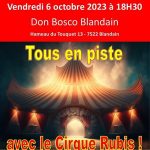 Spectacle de cirque avec les jeunes de Blandain