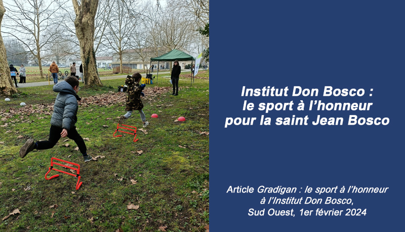 Gradignan : le sport à l’honneur à l’Institut Don Bosco et dans Sud-Ouest