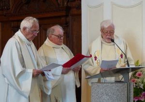 Landser a fêté trois salésiens de Don Bosco et… 180 ans de vie religieuse !