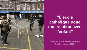 Qu’attendez-vous d’une école catholique ? | RCF Radio