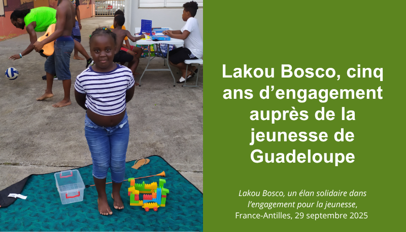 Lakou Bosco, cinq ans d’engagement auprès de la jeunesse de Guadeloupe | France-Antilles