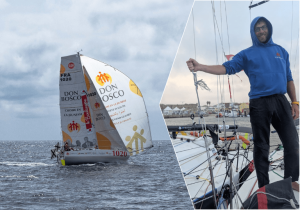 Mini Transat : les alizés, le piège d’un casier, un costume de pirate, les repas de Ressins… Aymeric Le Renard partage ses souvenirs de course