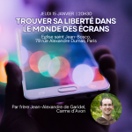 Trouver sa liberté dans le monde des écrans