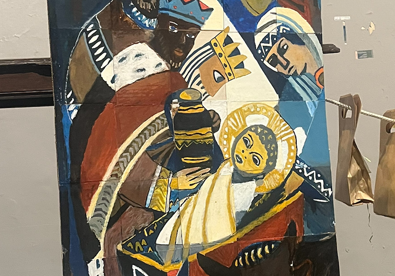 Liège : une crèche réalisée par les élèves de Don Bosco exposée dans la cathédrale