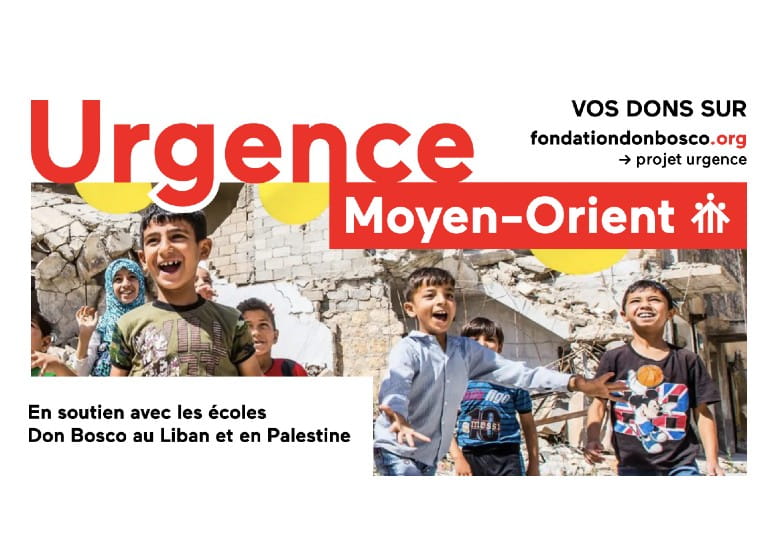Urgence Moyen-Orient : l’appel des provinciaux de France et Belgique-Sud pour soutenir les écoles Don Bosco au Liban et en Palestine