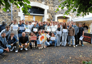 A Saint-Geniez-d&rsquo;Olt, des lycéens belges, français et slovaques réunis pour une rénovation hors du commun