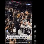 « Go Spurs go ! » : Victor Wembanyama… et les sœurs salésiennes font le show !