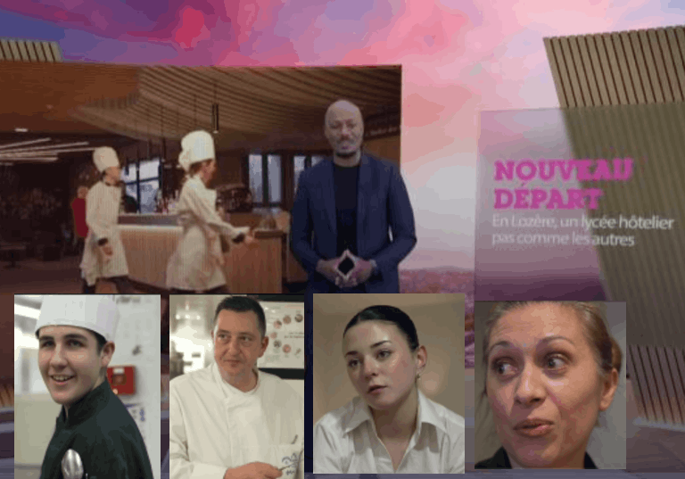 Quand l’émission de TF1 « Sept à Huit » filme la maison salésienne de Saint-Chély-d’Apcher, ses jeunes… et ses profs