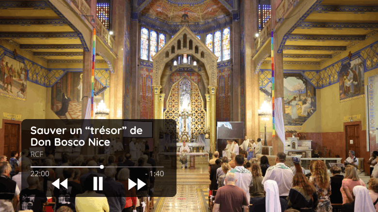 Notre-Dame Auxiliatrice : sauver un « trésor » de Don Bosco Nice | RCF