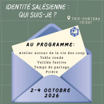 Week-end Coop – Identité salésienne : qui suis-je ?