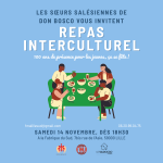 Repas interculturel avec les salésiennes